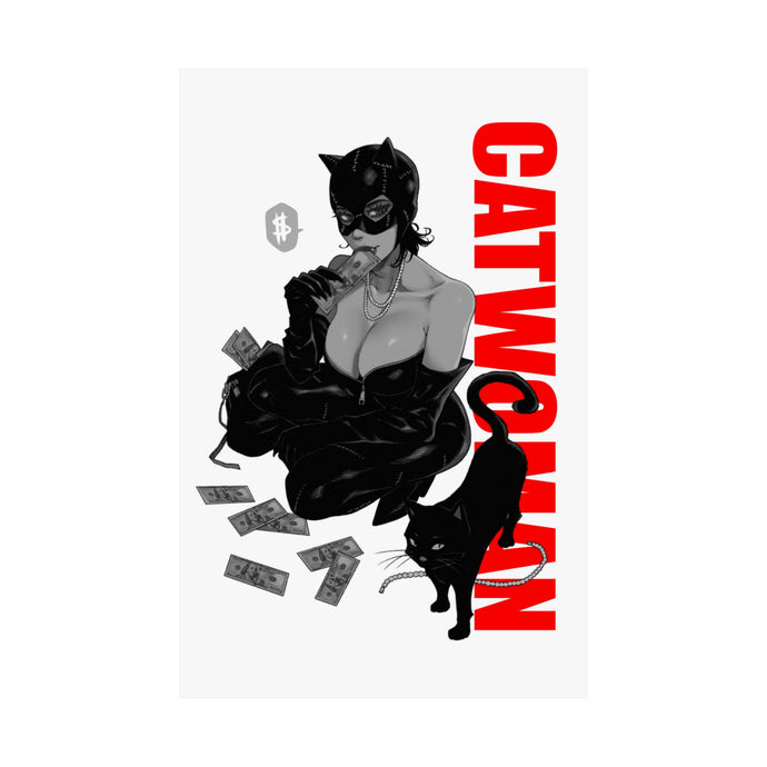 “CATWOMAN” Matte Vertical Posters