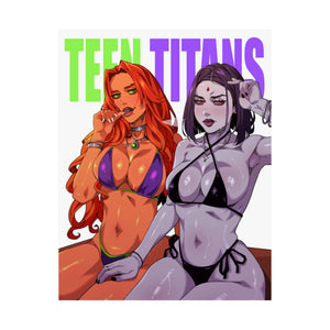 “STARFIRE & RAVEN” Matte Vertical Posters