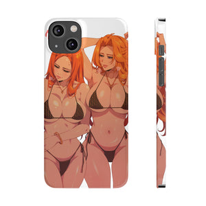 “ORIHIME X RANGIKU” Slim iPhone Cases