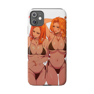 “ORIHIME X RANGIKU” Slim iPhone Cases