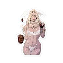 Load image into Gallery viewer, “NATALYA IN WHITE” Kiss-Cut Stickers
