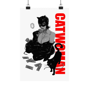 “CATWOMAN” Matte Vertical Posters