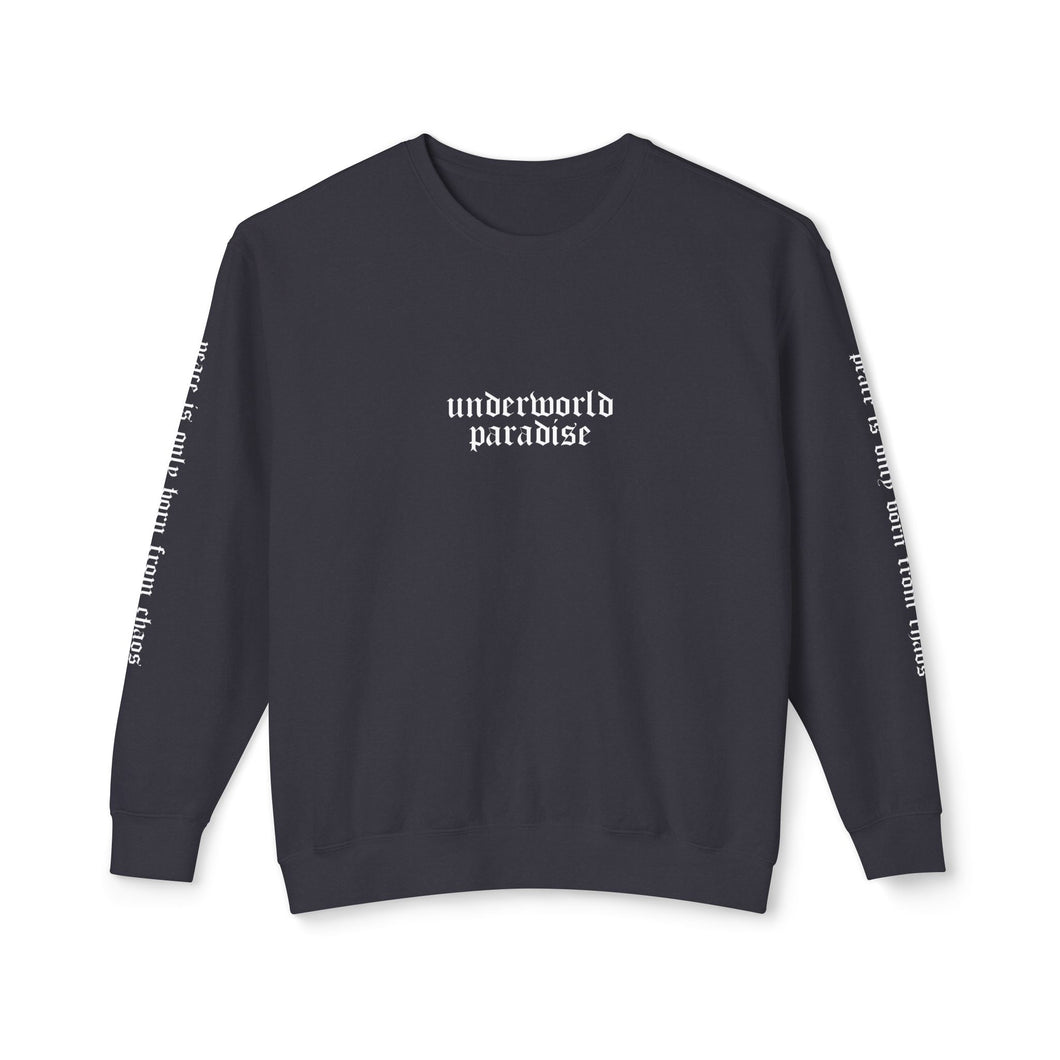 “UNDERWORLD PARADISE” Unisex Lightweight Crewneck Sweatshirt