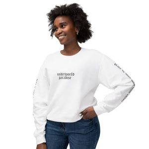 “UNDERWORLD PARADISE” Unisex Lightweight Crewneck Sweatshirt