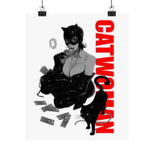 “CATWOMAN” Matte Vertical Posters