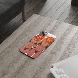 “ORIHIME X RANGIKU” Slim iPhone Cases