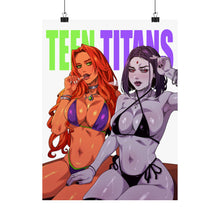 Load image into Gallery viewer, “STARFIRE &amp; RAVEN” Matte Vertical Posters
