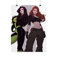 Load image into Gallery viewer, “KIM &amp; SHEGO” Rolled Posters