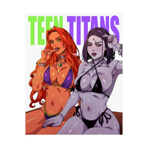 “STARFIRE & RAVEN” Matte Vertical Posters