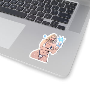 “INVISIBLE WOMAN” Kiss-Cut Stickers