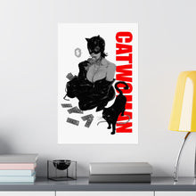 Load image into Gallery viewer, “CATWOMAN” Matte Vertical Posters