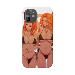 “ORIHIME X RANGIKU” Slim iPhone Cases