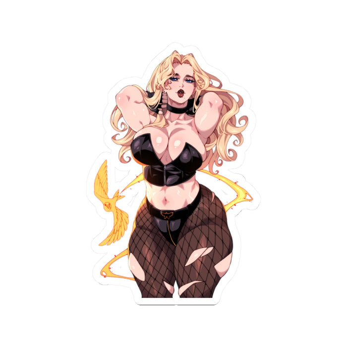 “BLACK CANARY” Kiss-Cut Stickers