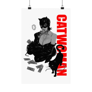 “CATWOMAN” Matte Vertical Posters