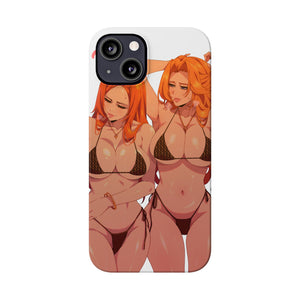 “ORIHIME X RANGIKU” Slim iPhone Cases