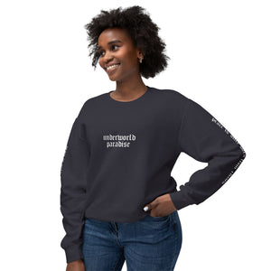 “UNDERWORLD PARADISE” Unisex Lightweight Crewneck Sweatshirt