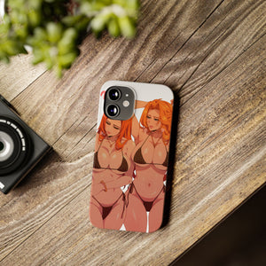 “ORIHIME X RANGIKU” Slim iPhone Cases