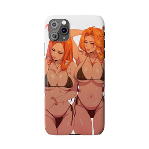 “ORIHIME X RANGIKU” Slim iPhone Cases