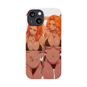 “ORIHIME X RANGIKU” Slim iPhone Cases