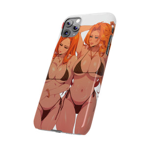 “ORIHIME X RANGIKU” Slim iPhone Cases