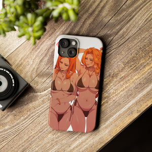 “ORIHIME X RANGIKU” Slim iPhone Cases