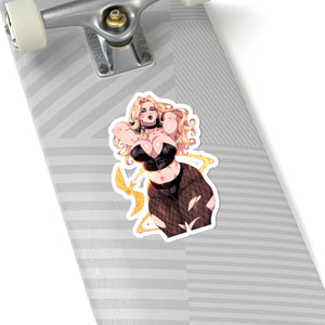 “BLACK CANARY” Kiss-Cut Stickers
