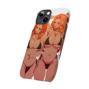 “ORIHIME X RANGIKU” Slim iPhone Cases