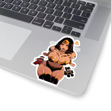 Load image into Gallery viewer, “WONDER WOMAN” Kiss-Cut Stickers