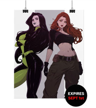 Load image into Gallery viewer, “KIM &amp; SHEGO” Rolled Posters